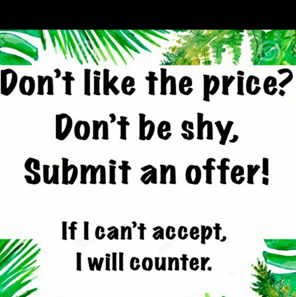 Lets Negotiate and be fair
